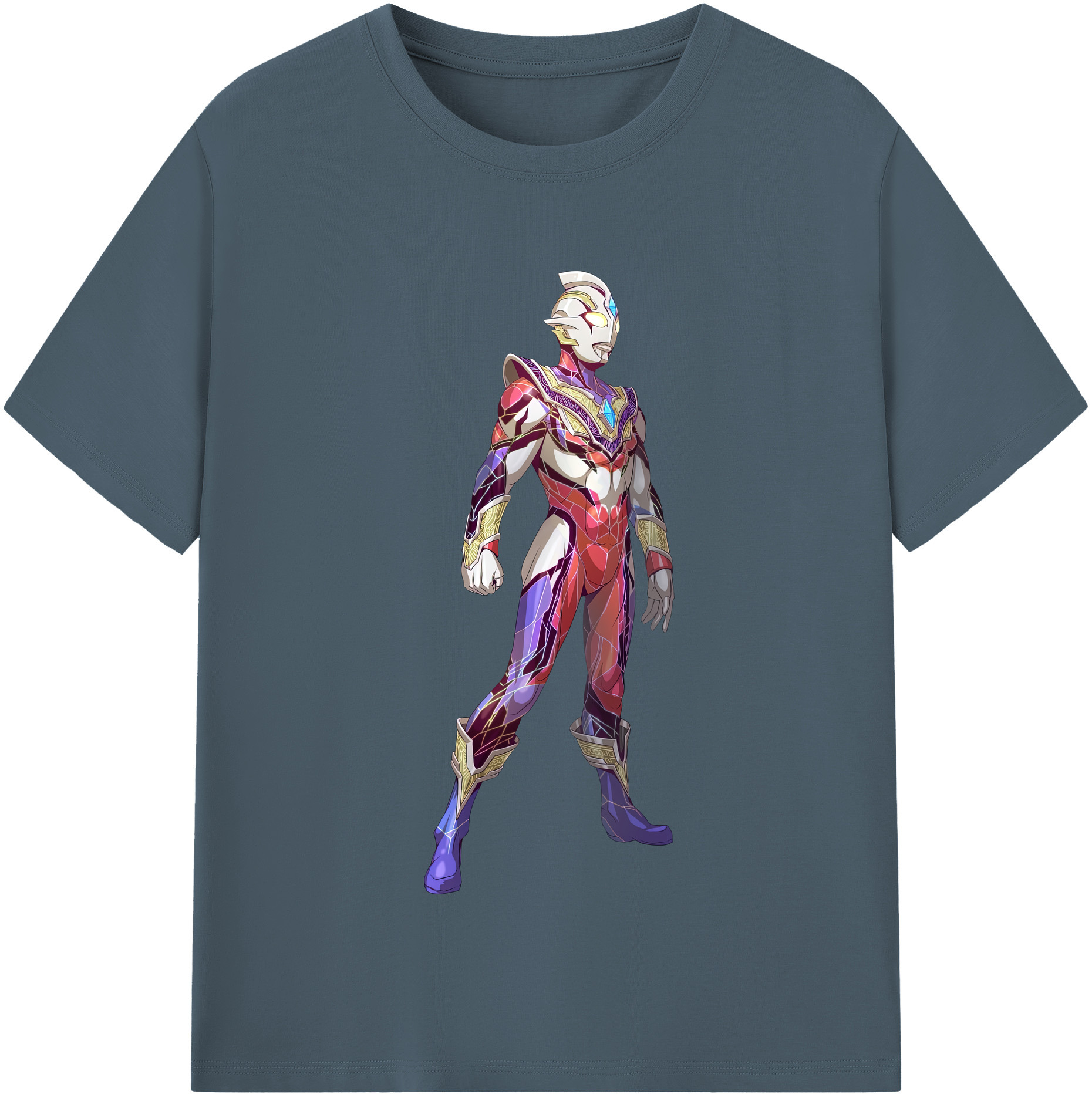 （画像用） ウルトラマン Ultraman 綿100％半袖Tシャツ（フロントプリント）